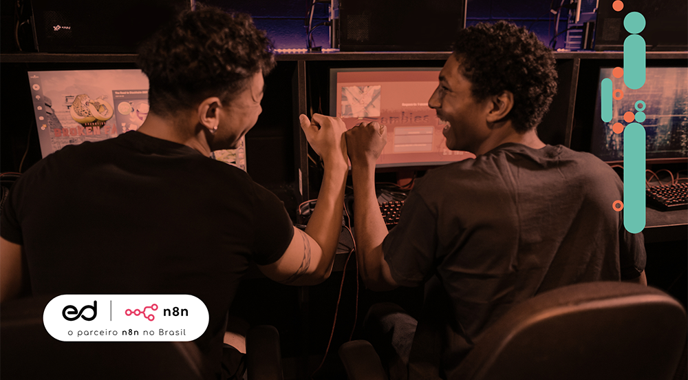 Parceria ed + n8n: a nova era da automação chegou ao Brasil