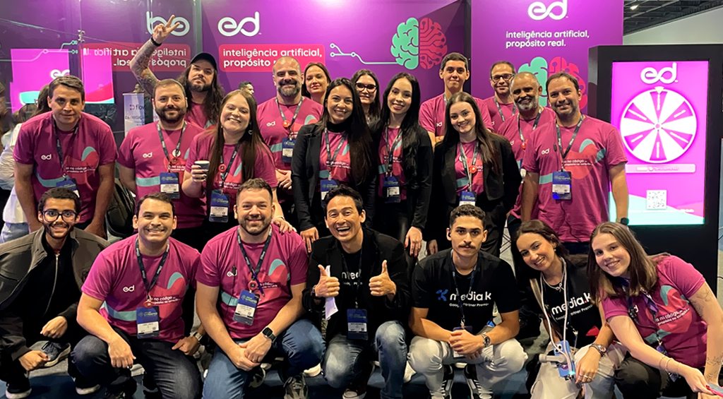 ed é patrocinadora oficial da 1ª edição do AI Brasil Experience